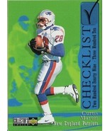 CURTIS MARTIN 1997 UPPER DECK COLLECTOR&#39;S CHOICE # 308 CHECKLIST - $2.35 CAD