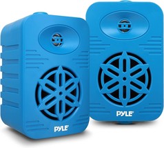 Indoor Outdoor Speakers Pair - 500 Watt Dual Waterproof 5 Point 25&quot;, Pdwr55Bl. - £69.47 GBP