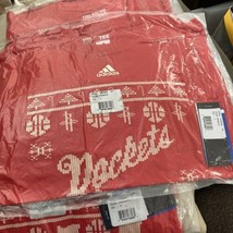 New Nba Houston Rockets Holiday Christmas T Shirt Adidas Youth Xl ,L,,M,S - £8.89 GBP