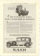 Nash 4 Door Coupe for 5 Care in Building Magazine Ad 1928 - $13.86