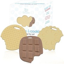 Chocolate &amp; Cookie Baby Teething  Toy Set !!! - £15.01 GBP