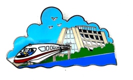 Disney 2000 WDW Donald Piloting  Monorail Slider Contemporary Resort LE Pin#3184 - £22.29 GBP