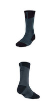 Jorden Mens Dri FIT Crew Basketball Socks Color Blue/Black Size Small - $23.92