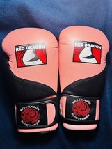 Lou Casamassas Red Dragon 14oz Red Leather Professional Boxing Gloves MM... - £19.66 GBP