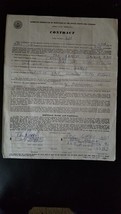 Lynyrd Skynyrd / Steve Gaines - Original April 29th, 1975 Hand Signed Contract - £1,382.78 GBP