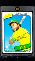 1980 Topps #562 Joe Wallis Oakland A&#39;s Athletics Vintage Baseball Card - $1.69