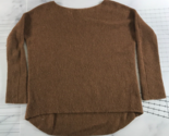 Vince Sweater Womens Small Brown Knit Merino Wool Alpaca Camel Nylon USA - $55.85