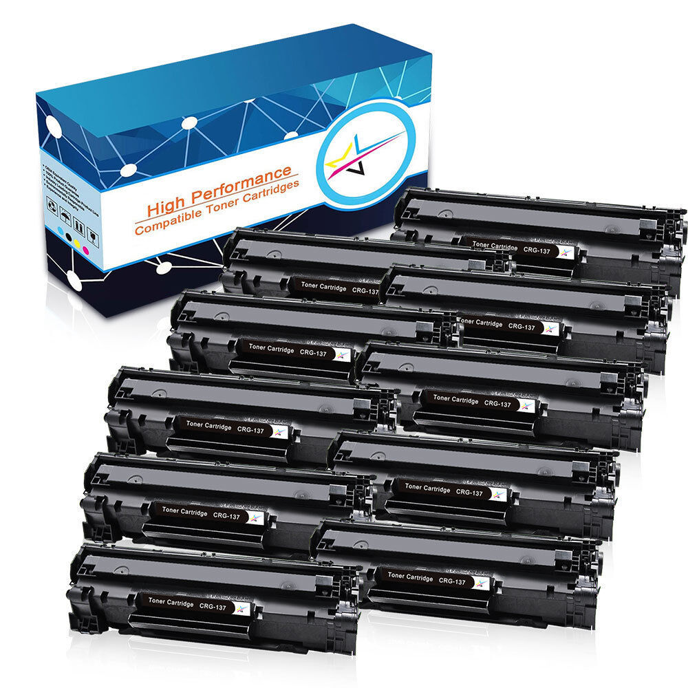 10PCS CRG137 9435B001 Laser Toner Set for Canon 137 imageCLASS LBP151dw MF244dw - $101.99