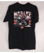 Harley Davidson Lifestyle Route Costa Rica Men&#39;s Black Graphic T-Shirt M... - $33.94 CAD