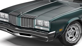1977 Oldsmobile Cutlass Supreme Brougham  frnt qtr| 24x36 inch POSTER | classic - £17.92 GBP