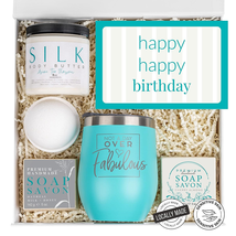 Happy Birthday Box for Women - Unique Birthday Gifts for Women, Best Gift Basket - £42.52 GBP