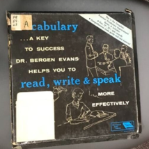 Vocabulary Key Success Read Write Speak Record Set Dr Bergen Evans Audio Lexicon - £14.86 GBP