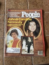 Vintage People Magazine NOV.30 1981 Kennedy&#39;s Woodward - £9.92 GBP