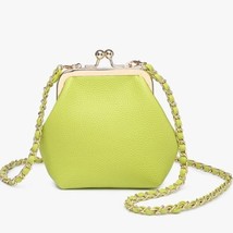 Cleo Coin Pouch Crossbody Clutch Avocado Green - £30.38 GBP