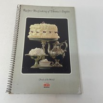 Recipes The Cooking Of Vienna&#39;s Empire Cookbook Paperback Book Time Life 1968 - £9.53 GBP
