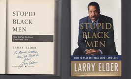 Stupid Black Men / SIGNED / Larry Elder / 1ST Edition Hardcover 2008 - £58.53 GBP
