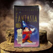 NEW Fantasia Walt Disney's SEALED Final VHS Release 1991 Black Clamshell... - $17.87