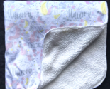 Unicorn Baby Blanket Velour Sherpa No Tag - $7.99