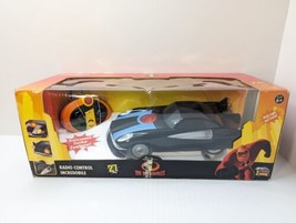 Rare Large The Incredibles RC Radio Control Car Lights Sounds TESTED Wit... - £38.72 GBP