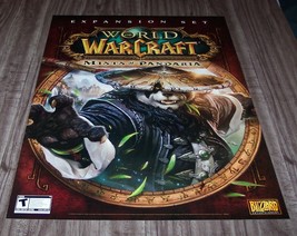 World Of Warcraft Mists Of The Pandaria Video Game Promo Poster 19&quot; X 27&quot; - £15.46 GBP