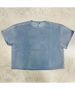 Yeezy Gap Yoke Tee Fleece Bluestone Size Large - $47.49