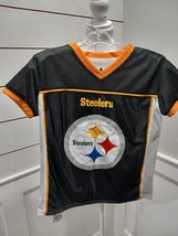 Pittsburgh Steelers Youth Boys Flag Football Jersey Size Medium Reversible - £7.96 GBP