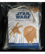 Williams-Sonoma Star Wars Pancake Molds Cutters Set Vehicles Millennium ... - $41.55