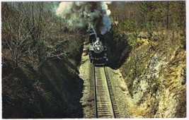 Postcard Train Savannah &amp; Atlanta 750 Birmingham Alabama - £3.17 GBP