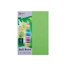 Quill Cardboard A4 (50pk) - Lime - £31.47 GBP