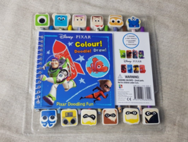 Disney Pixar Colour! Doodle! Draw! Book &amp; Pencil Set - $15.34