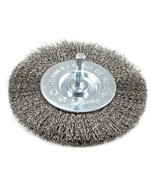 Forney 72740 Wire Wheel Brush, Fine Crimped with 1/4-Inch Hex Shank, 4-I... - £9.76 GBP