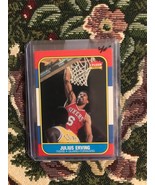Julius Erving 1986 Fleer Basketball Card   (0911) - $54.88 CAD
