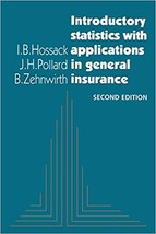 Introductory Statistics with Applications in General Insurance 2nd Edition - £51.32 GBP