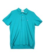 Southern Tide The Skipjack Polo Men&#39;s M Shirt Teal Pique Cotton Preppy C... - $520.89 MXN