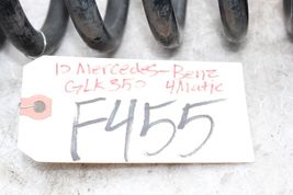 10-15 MERCEDES-BENZ GLK350 4MATIC Rear Right and Left Coil Springs F455 image 12
