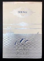 Ship TSS ULUA, United Fruit Co Steamship 9/7/41 Luncheon MENU GREAT WHIT... - £9.24 GBP