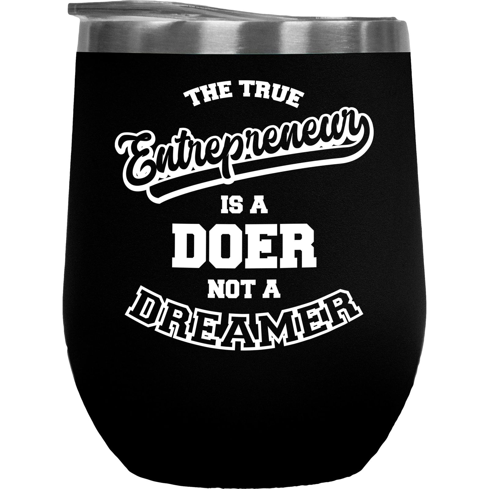 Entrepreneur, A Doer Not A Dreamer Inspirational Quote Coffee &amp; Tea Gift... - $27.71