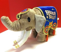 Ringling Bros Barnum Bailey Circus 140th Edition Elephant Plush Greatest... - £19.57 GBP