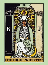 Decoration Poster from Vintage Tarot Card.High Priestess.Home Wall Decor.11399 - £13.39 GBP+