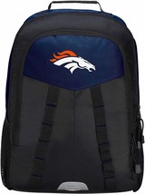Denver Broncos Skorcher Style Backpack measures 18 x 12 x 5 inches - $22.72