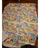 Vintage 1983 Hasbro Charmkins Comforter Blanket Bedding Twin Pre-owned - $98.01