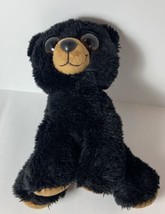 Aurora Sullivan Black Bear Flopsie Plush Stuffed Animal Toy Dec 2017 Realistic - £7.75 GBP