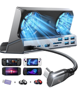 13-In-1 Docking Station For Steam Deck OLED &amp; ROG Ally X&amp; Legion Go Dual... - $60.74