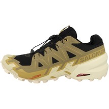 Salomon Speedcross 6 Trail Running Shoes, Black Cress Green Transparent Yellow,  - £139.49 GBP