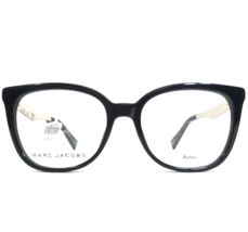 Marc Jacobs Eyeglasses Frames MARC 207 807 Black Silver Square 51-17-140 - $46.54