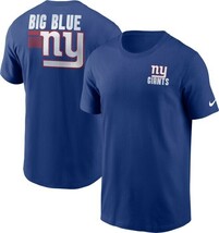 New York Giants Mens Nike Blitz Essential Short Sleeve T-Shirt - Large -... - $428.34 MXN