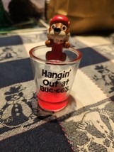 Buc-ees Shot Glass Hangin’ Out At Buc-ees Bucky the Beaver - £7.52 GBP