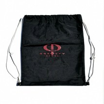 Vintage Gravity Games Drawstring Backpack Bag Black Red Logo - £19.97 GBP