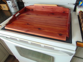 Farmhouse wood Stove top Cover, Noodle Board, FREE SHIPPING - £59.95 GBP