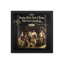 Crosby, Stills, Nash &amp; Young Deja Vu signed album Reprint - £66.86 GBP